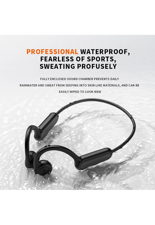 Xiaomi Mijia Real Bone Conduction Sport Headphone Wireless Earphone Bluetooth-Compatible Headset Hands-free with Mic for Running