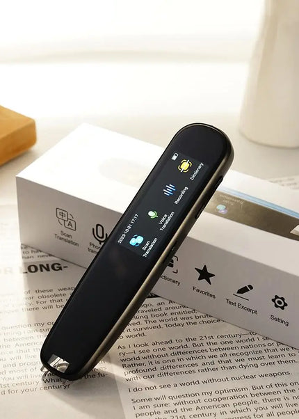 Offline Translation Pen For Teacher Student Dictionary English Intelligent Scanning Point Reading 123 Languages Translator Pen