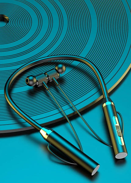 Wireless Headphones Bluetooth 5.0 Neckband Earphones Silicone Hifi 9D Stereo Sports Headset Halter Waterproof Magnetic Earbuds