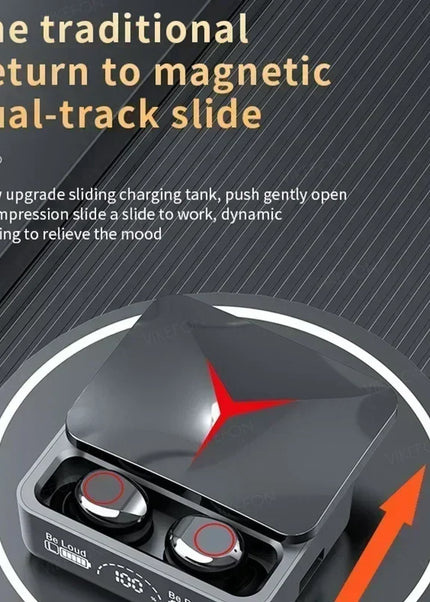 TWS M90 Wireless Headphones Gaming Earphone Bluetooth 5.3 Sport Earbuds with Mic Wireless Headset For iPhone 16 15 14 13 Xiaomi