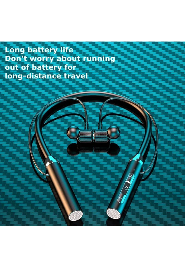 Wireless Headphones Bluetooth 5.0 Neckband Earphones Silicone Hifi 9D Stereo Sports Headset Halter Waterproof Magnetic Earbuds