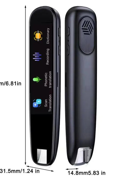 Offline Translation Pen For Teacher Student Dictionary English Intelligent Scanning Point Reading 123 Languages Translator Pen