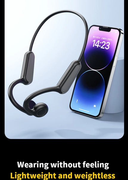 Xiaomi Mijia Real Bone Conduction Sport Headphone Wireless Earphone Bluetooth-Compatible Headset Hands-free with Mic for Running