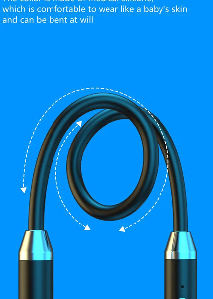 Wireless Headphones Bluetooth 5.0 Neckband Earphones Silicone Hifi 9D Stereo Sports Headset Halter Waterproof Magnetic Earbuds