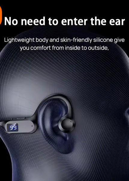 Xiaomi True Bone Conduction Wireless Earphone Bluetooth 5.2 Waterproof Open Headset HIFI Stereo 32GB MP3 Sports Earbuds New