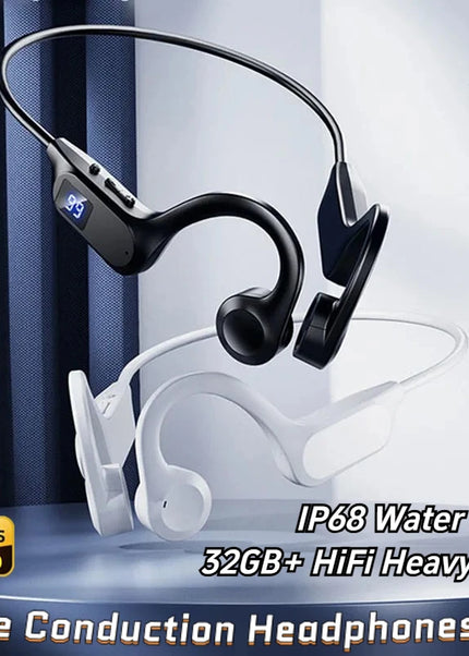 Xiaomi True Bone Conduction Wireless Earphone Bluetooth 5.2 Waterproof Open Headset HIFI Stereo 32GB MP3 Sports Earbuds New