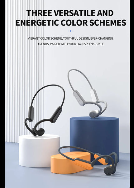 Xiaomi Mijia Real Bone Conduction Sport Headphone Wireless Earphone Bluetooth-Compatible Headset Hands-free with Mic for Running