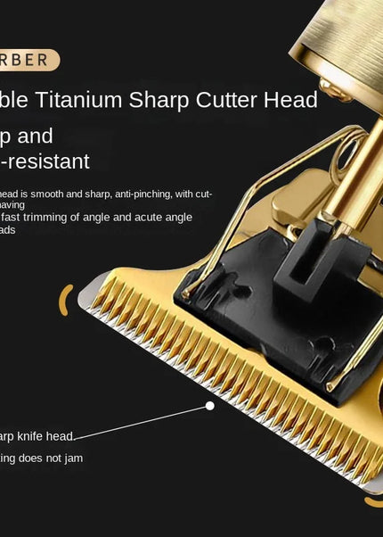 T9 Electric Hair Clipper Carving Shaver Electric Hair Cutting Machine Professional Hair Barber Trimmer For Men Clipper Shaver
