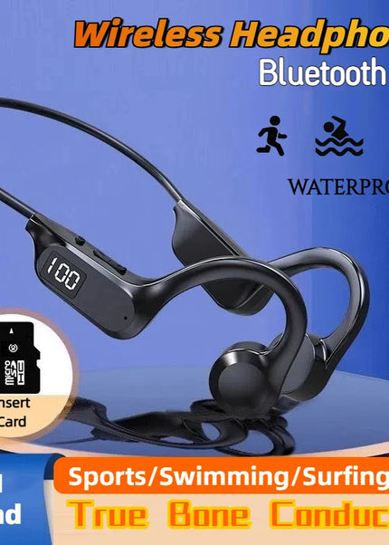 Xiaomi True Bone Conduction Wireless Earphone Bluetooth 5.2 Waterproof Open Headset HIFI Stereo 32GB MP3 Sports Earbuds New