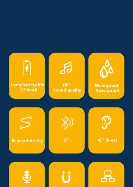 Wireless Headphones Bluetooth 5.0 Neckband Earphones Silicone Hifi 9D Stereo Sports Headset Halter Waterproof Magnetic Earbuds