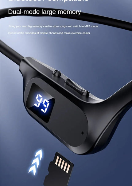 Xiaomi True Bone Conduction Wireless Earphone Bluetooth 5.2 Waterproof Open Headset HIFI Stereo 32GB MP3 Sports Earbuds New