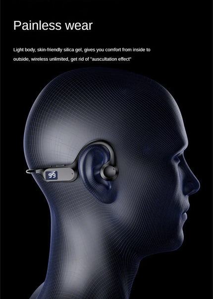 Xiaomi True Bone Conduction Wireless Earphone Bluetooth 5.2 Waterproof Open Headset HIFI Stereo 32GB MP3 Sports Earbuds New