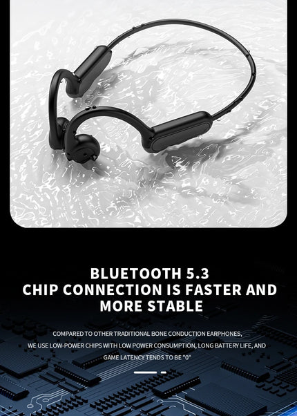 Xiaomi Mijia Real Bone Conduction Sport Headphone Wireless Earphone Bluetooth-Compatible Headset Hands-free with Mic for Running
