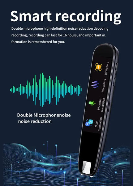 Offline Translation Pen For Teacher Student Dictionary English Intelligent Scanning Point Reading 123 Languages Translator Pen