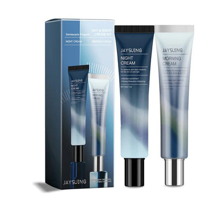 Jaysuing - Day & Night Cream Kit - All-day and Night, Protective, Night Renewing, Enriched with Centella and Niacinamide, Korean Skin Care Products