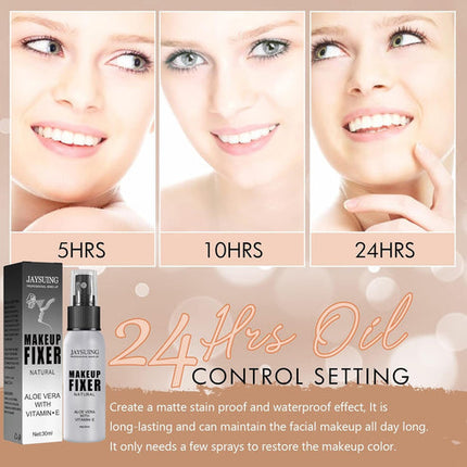 Makeup Setting Spray For women  - Moisturizing Hydrate Oil Control Long-lasting Keep Natural Matte Finishing Spray 30ml