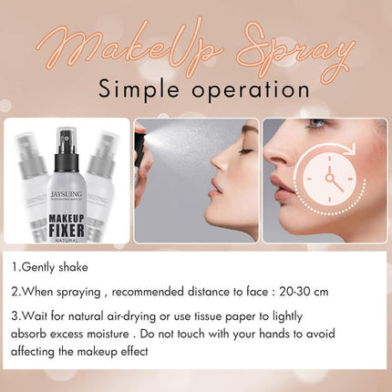 Makeup Setting Spray For women  - Moisturizing Hydrate Oil Control Long-lasting Keep Natural Matte Finishing Spray 30ml