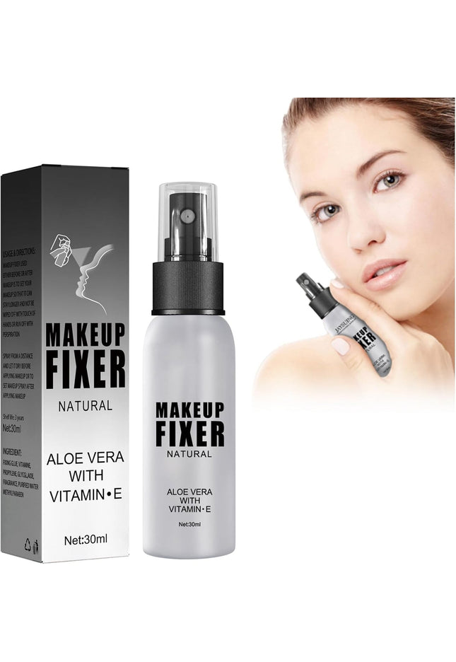 Makeup Setting Spray For women  - Moisturizing Hydrate Oil Control Long-lasting Keep Natural Matte Finishing Spray 30ml